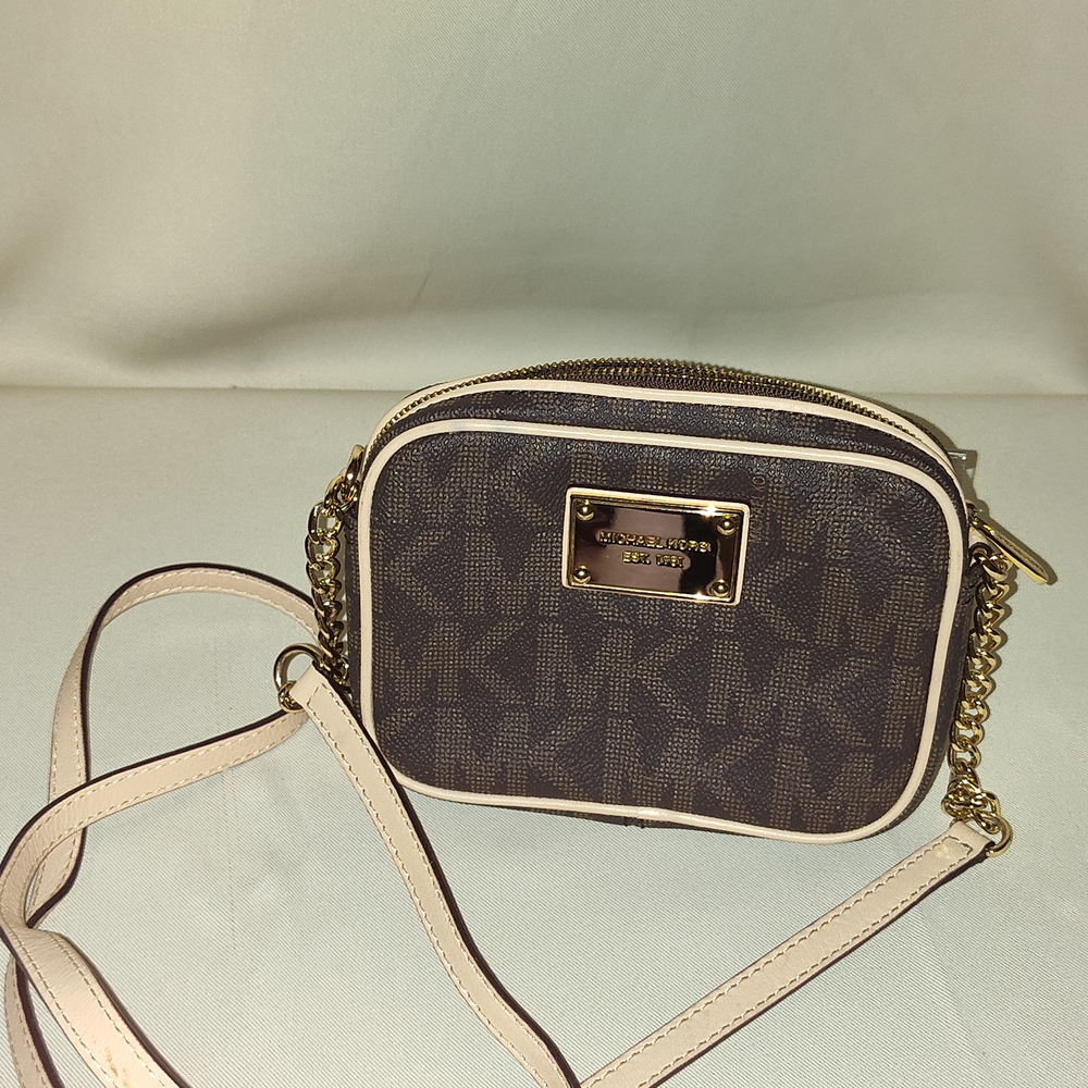 Michael Kors Tan Crossbody Bag